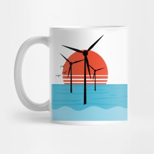 wind wheel Mug